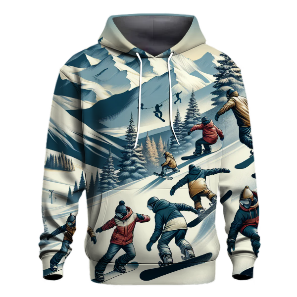 Snowboarding Drift Hoodie