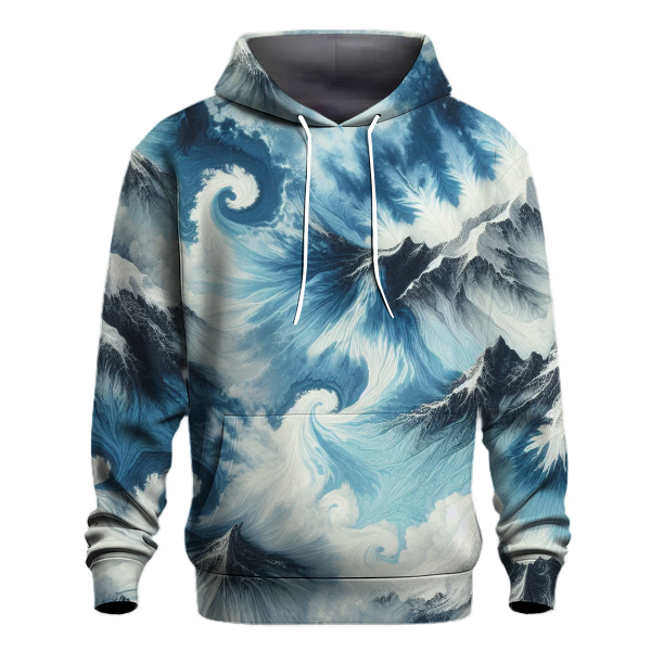 Arctic Ice Tie-dye Hoodie