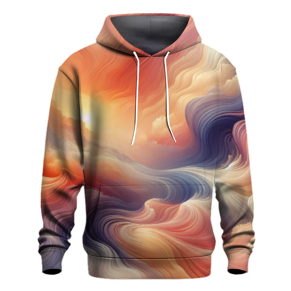 Sunset Mirage Tie-Dye Hoodie