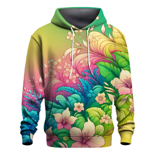 Sunlit Garden Gradient Hoodie