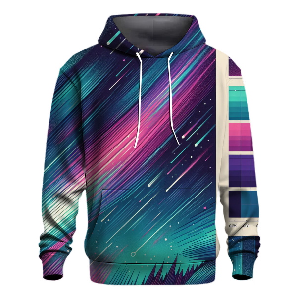 Aurora Burst Gradient Hoodie
