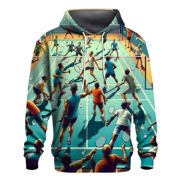 Badminton - Smash the Game Hoodie