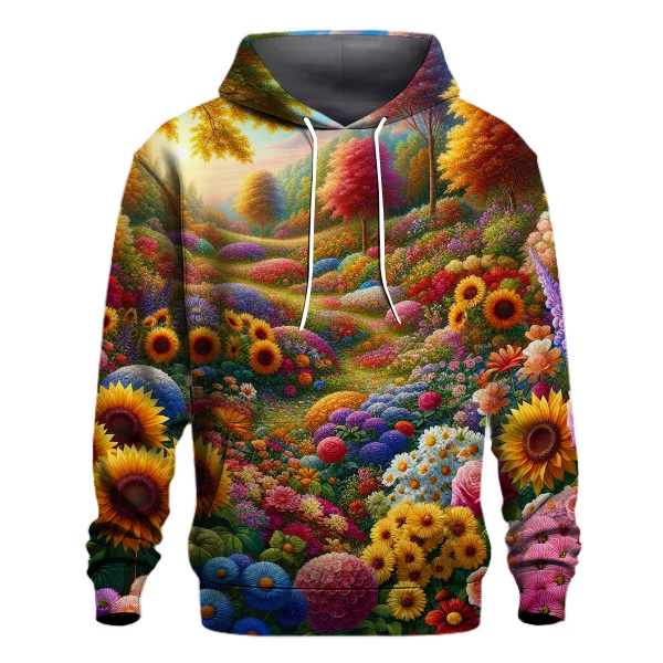 Joyful Floral Celebration Hoodie