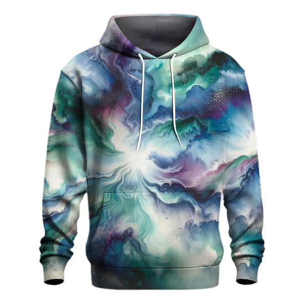Arctic Aurora Design Hoodie