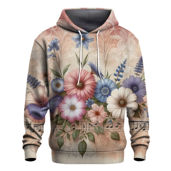 Floral Harmony Melody Hoodie