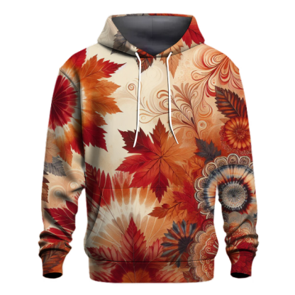 Fiery Autumn Glow Hoodie