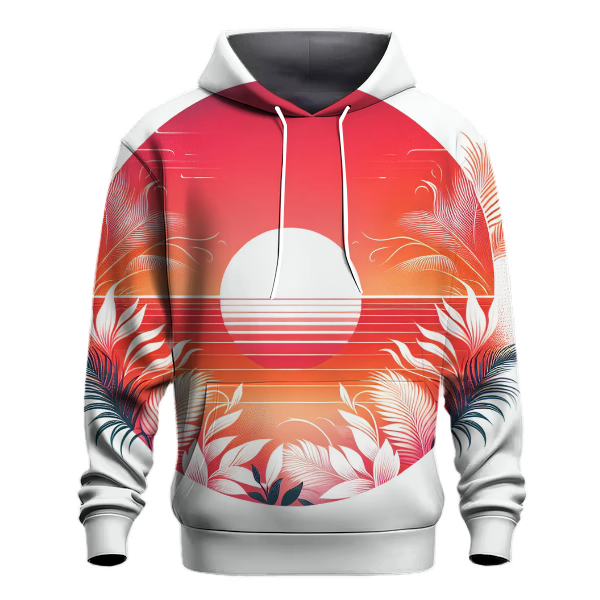 Flamingo Sunset Fade Hoodie