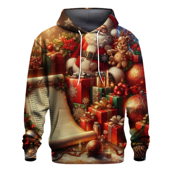Santa's List & Cheer Hoodie