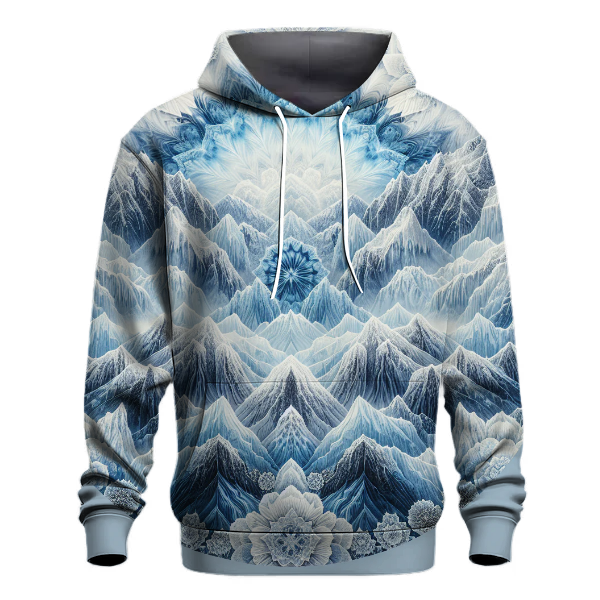 Frosted Peaks Tie-dye Hoodie