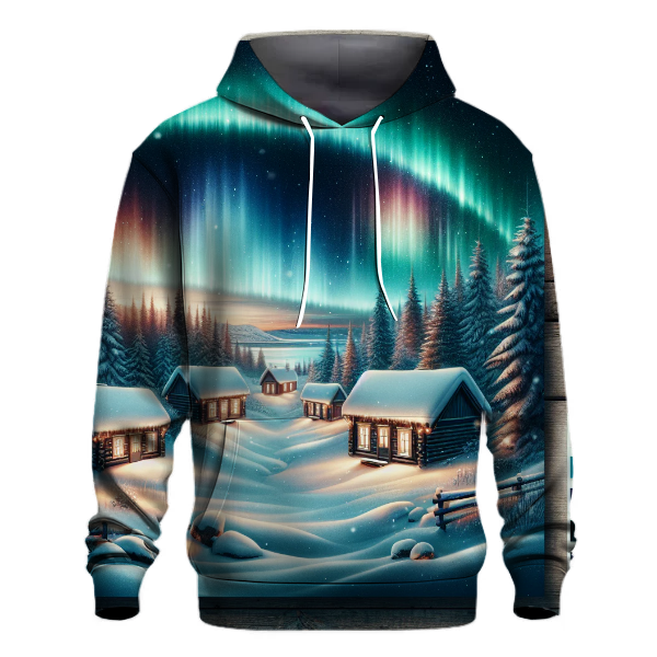 Nordic Winter Night Hoodie