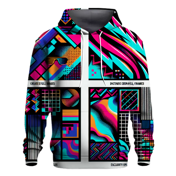 Neon Safari Escape Hoodie
