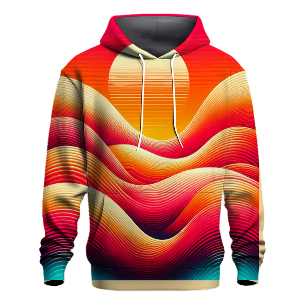 Fiery Coral Hoodie
