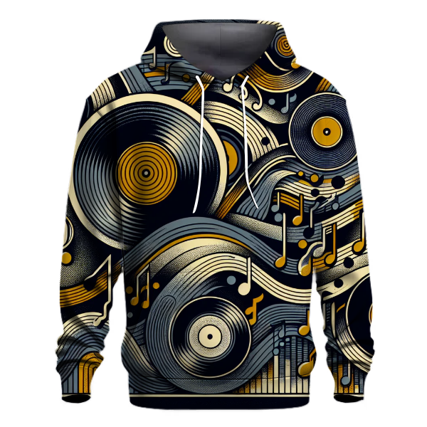 Vintage Record Spin Hoodie
