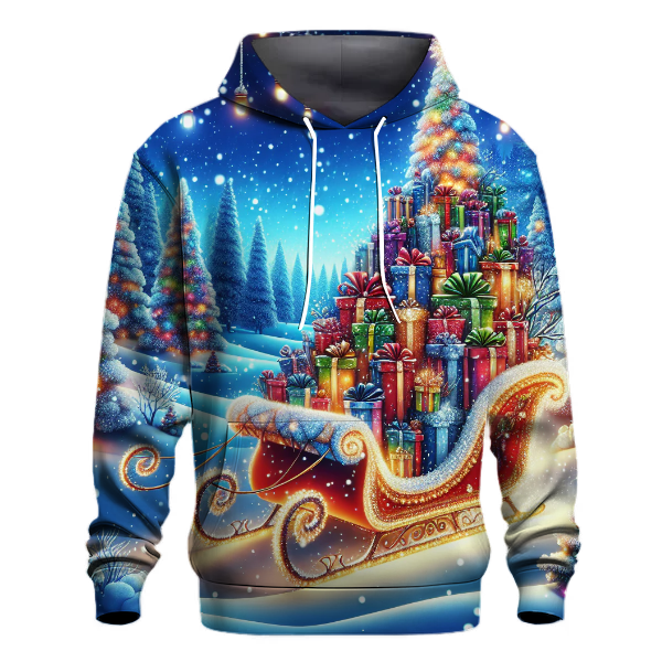 Joyful Christmas Sleigh Ride Hoodie