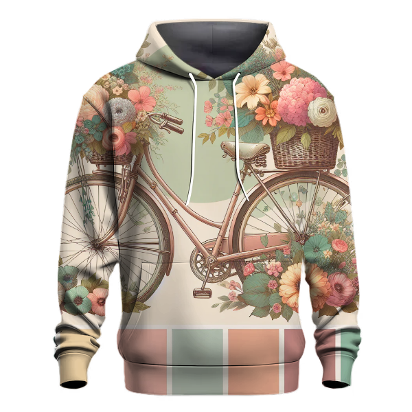 Charming Vintage Bicycle Hoodie
