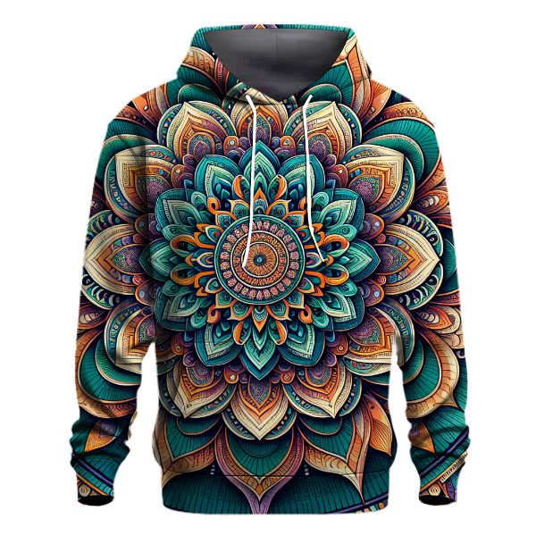 Bohemian Mandala Design Hoodie