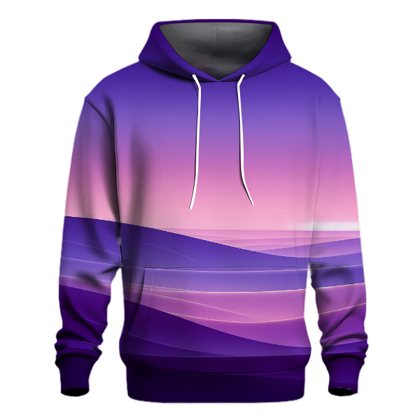 Lavender Evening Gradient Hoodie