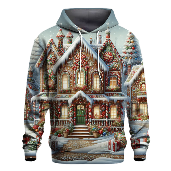 Charming Gingerbread Houses Hoodie
