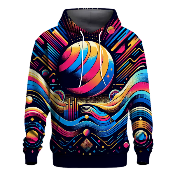 Neon Echoes Hoodie