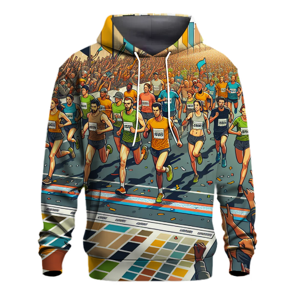 Marathon Running Spirit Hoodie