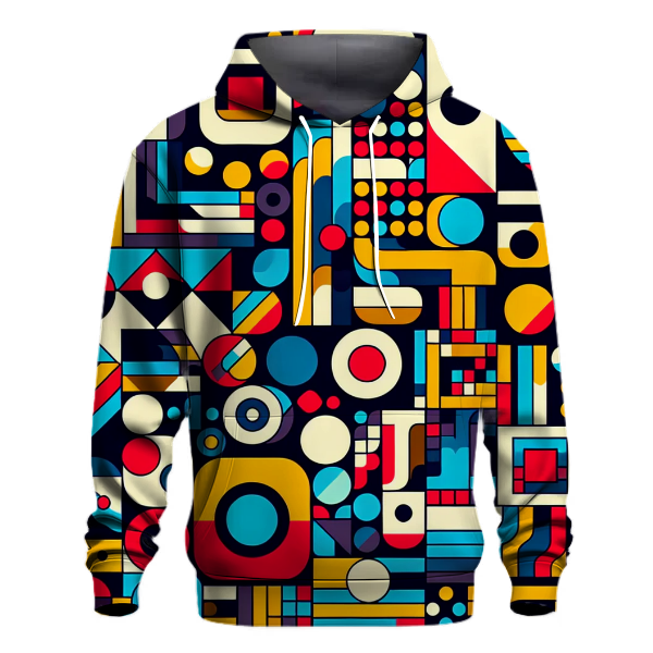 Retro Abstract Art Hoodie