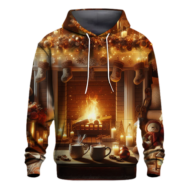 Cozy Fireplace & Cocoa Hoodie