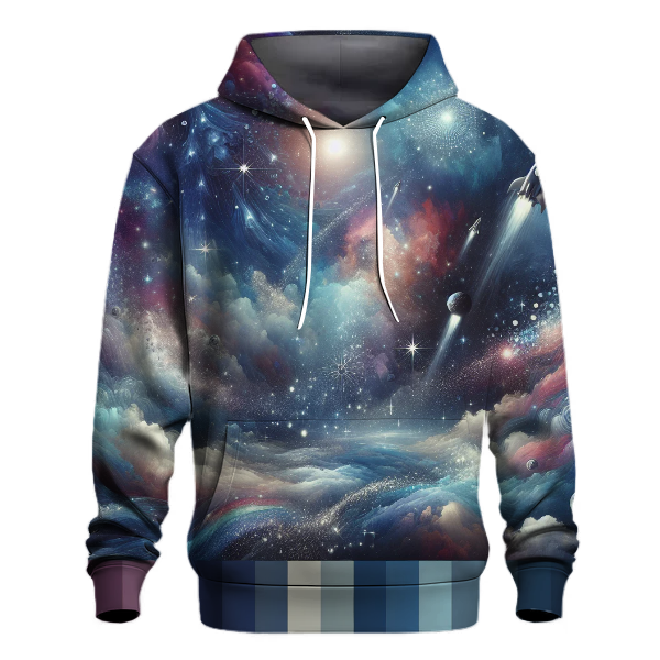 Cosmic Adventure Space Theme Hoodie