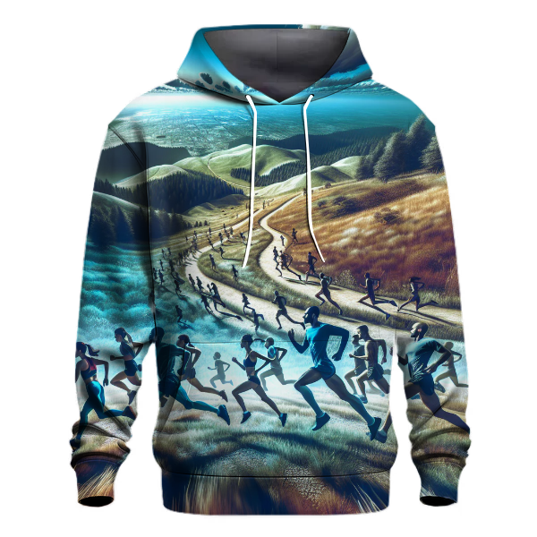 Running on Clouds Hoodie