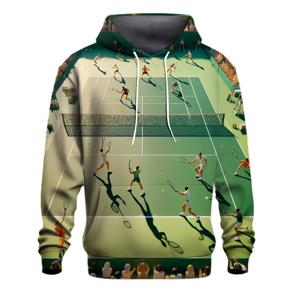 Tennis Serve Smash Hoodie