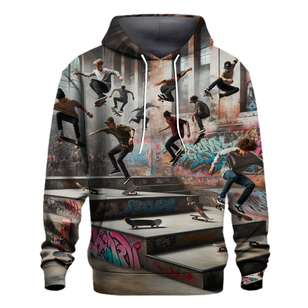 Urban Freestyle Skateboarding Hoodie