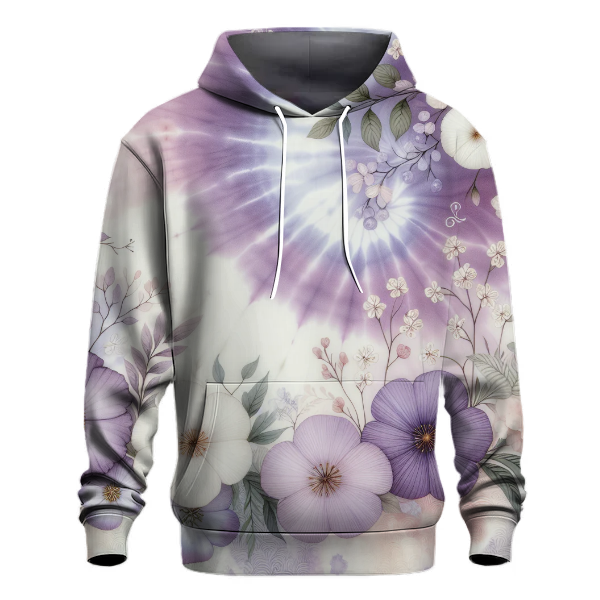 Lavender Mist Tie-Dye Hoodie