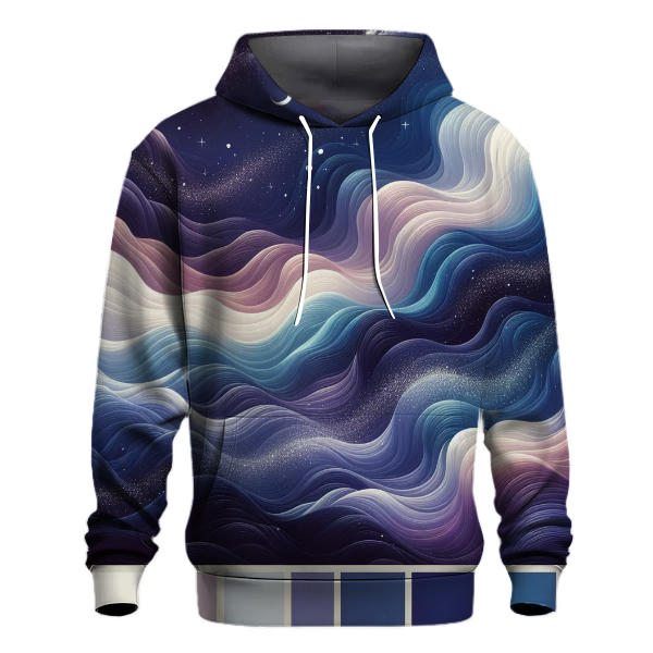 Celestial Waves Tie-dye Design Hoodie