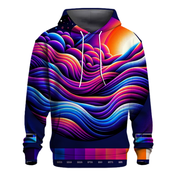Rad Retro Gradient Hoodie