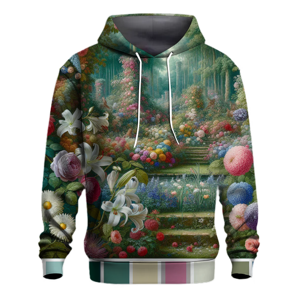 Elegant Floral Elegance Hoodie