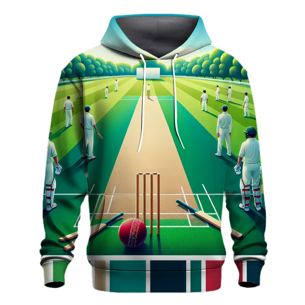 Cricket Pitch Perfection Hoodie