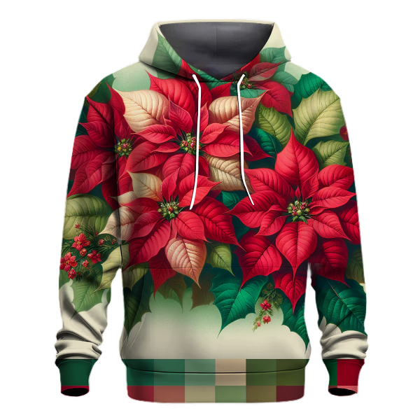 Festive Poinsettia Hoodie