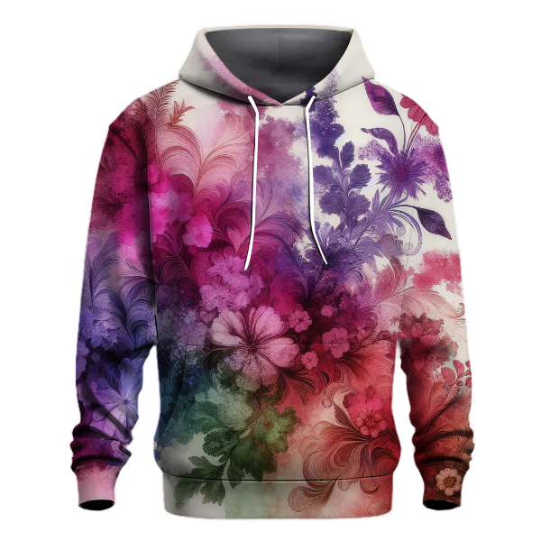 Artful Garden Blooms Hoodie
