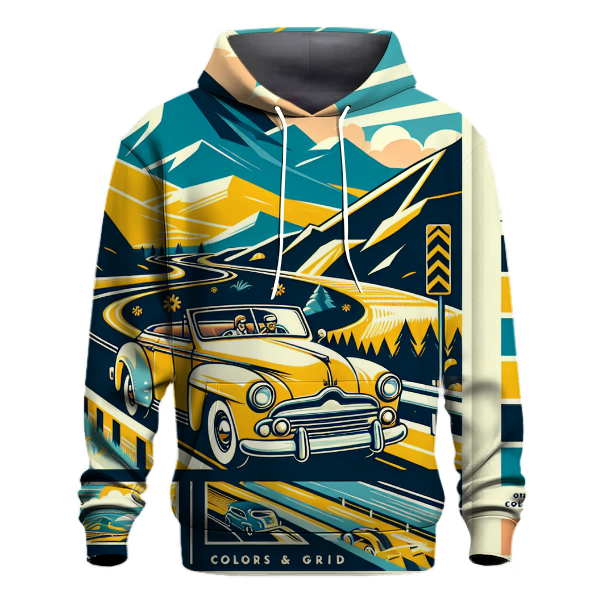 Electric Retro Road Trip Hoodie