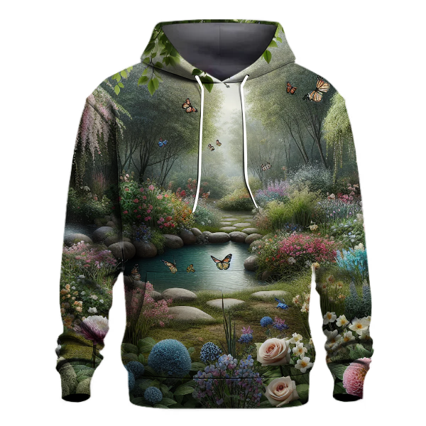 Peaceful Garden Oasis Hoodie