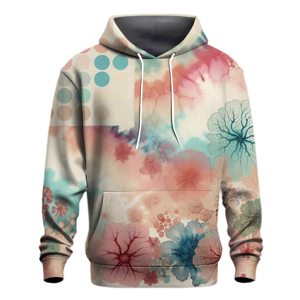 Coral Lagoon Whisper Hoodie