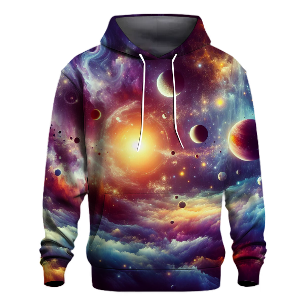 Cosmic Journey Through Time Hoodie