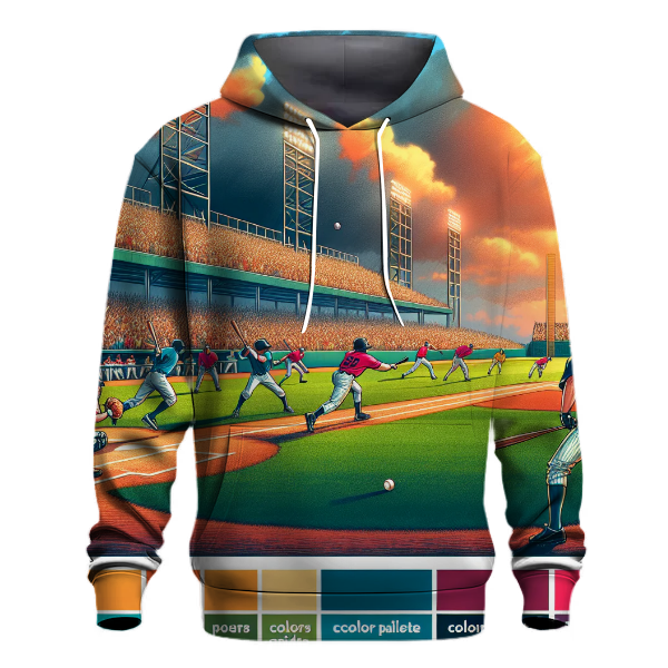 Baseball Batting Style Hoodie