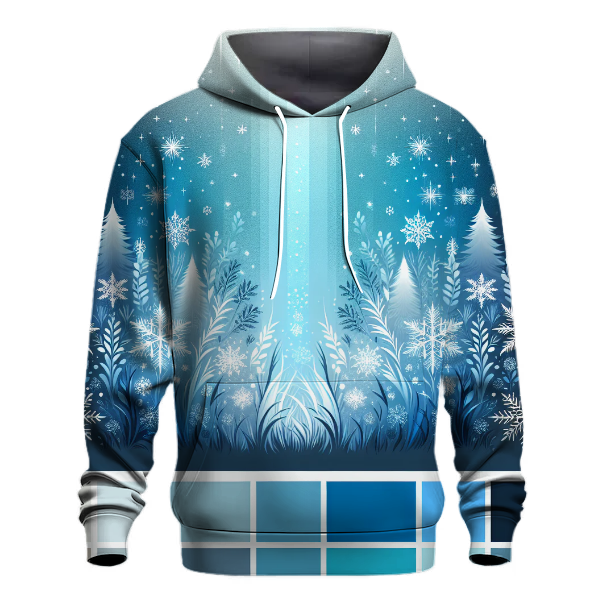 Frosty Winter Gradient Hoodie