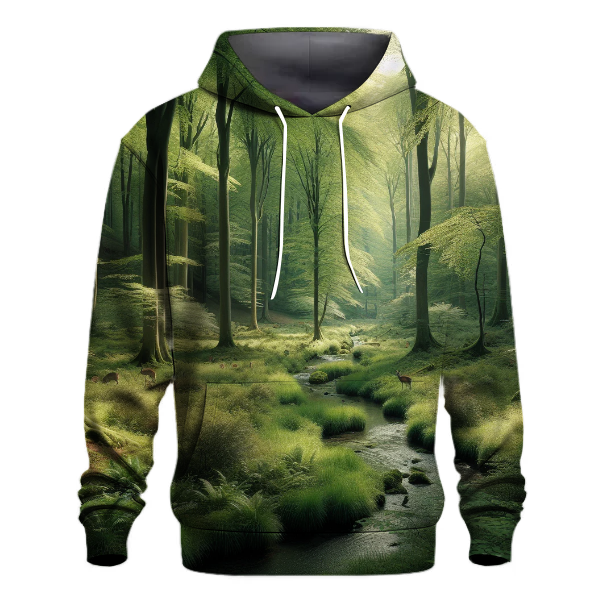 Serene Nature Retreat Hoodie