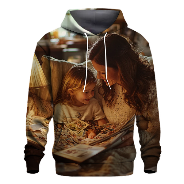 The Embrace of Time A Mothers Lasting Presence Hoodie