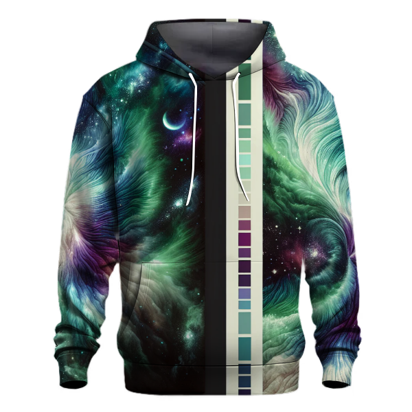 Radiant Aurora Tie-Dye Hoodie