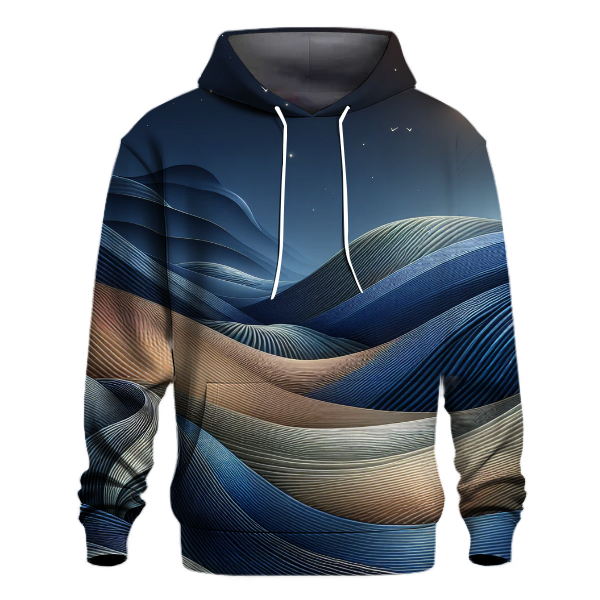 Moonlight Cascade Gradient Hoodie