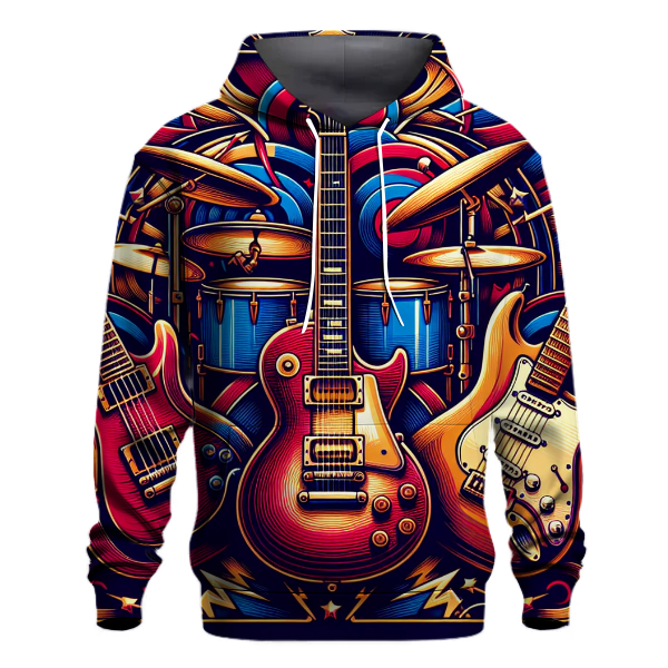 Vintage Rock Band Tour Hoodie