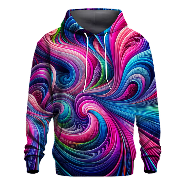 Wave Patterns Hoodie