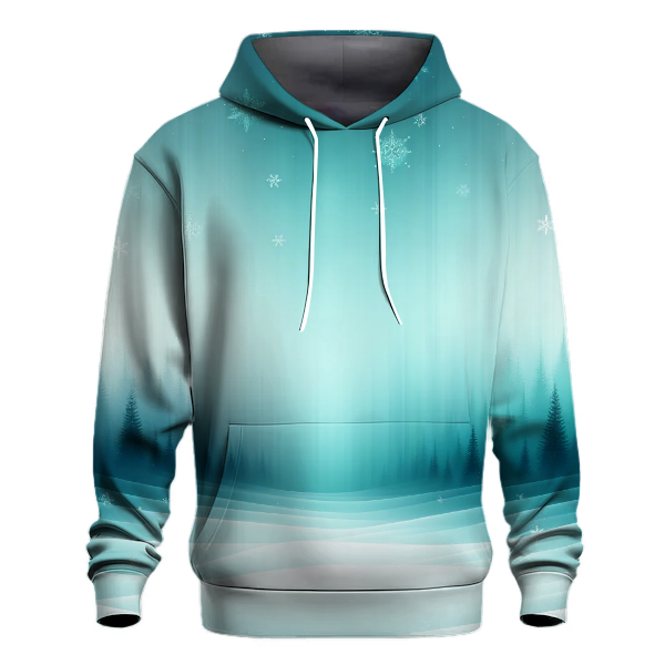 Frosted Ice Blue Hoodie